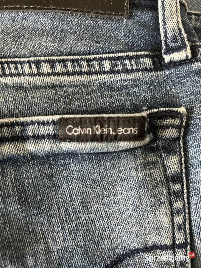 Spodnie jeansowe męskie CALVIN KLEIN 3234 OKAZJA Zamość