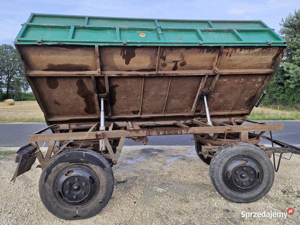 Przyczepa Wywrotka SANOK D44B Podwójne burty łódzkie Tuszyn