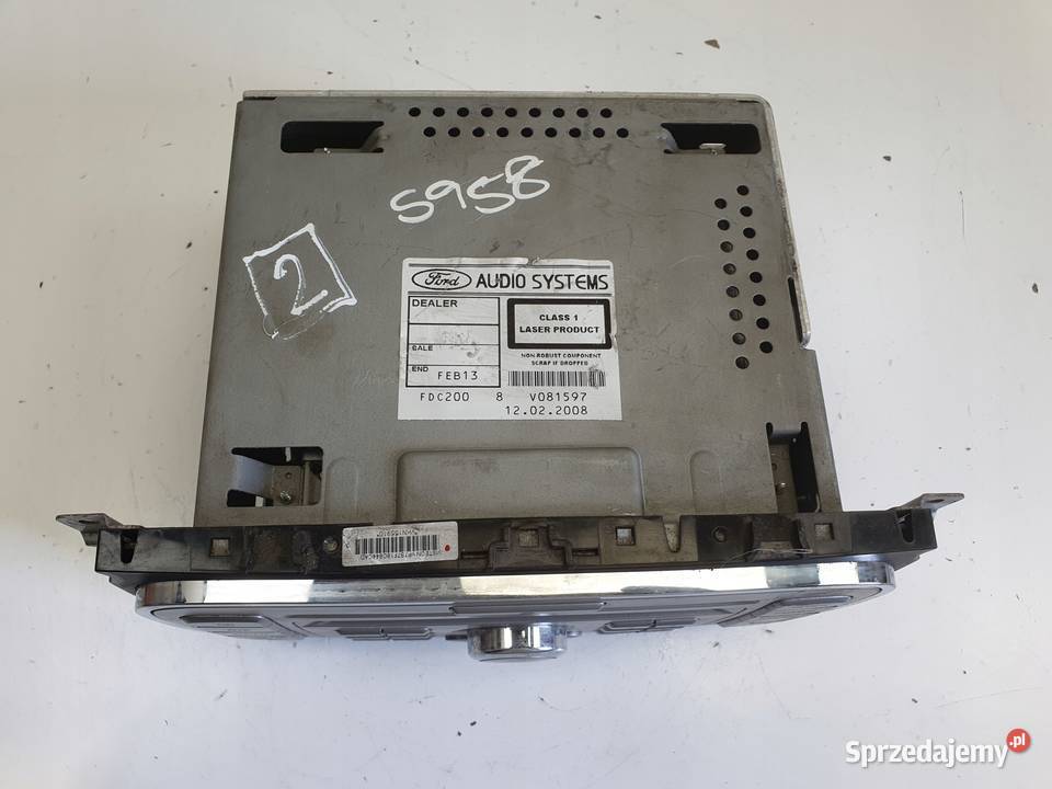 Ford Mondeo MK4 S RADIOODTWATRZACZ CD radio Sprzęt audio fabryczny Rudka sprzedam