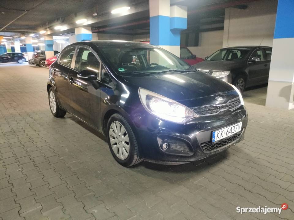 Kia Rio 12 Spirit serwis ASO czujnpark Rio Kraków