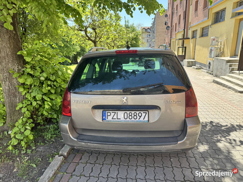 Peugeot 307 II sprzedaż syndyka Debrzno