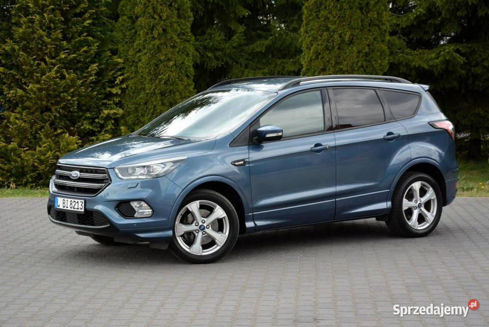 Ford Kuga STLine Skóry 4X4 Radar Xenon Ledy Ostrów Mazowiecka sprzedam