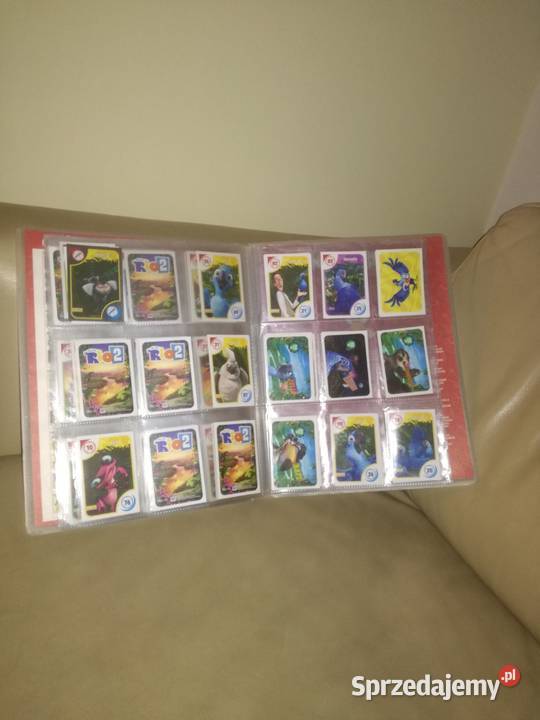 Karty kolekcjonerskie z filmu Rio 2