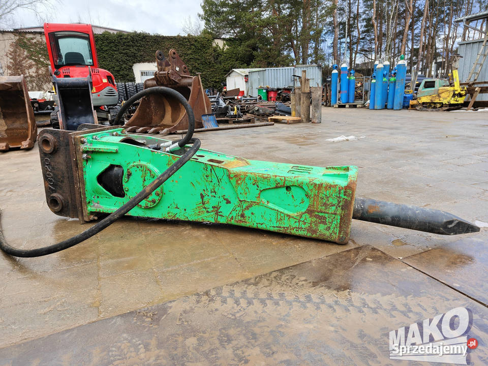 Młot hydrauliczny Montabert 1200 do koparki Nowy Osprzęt roboczy Ostrowiec Świętokrzyski