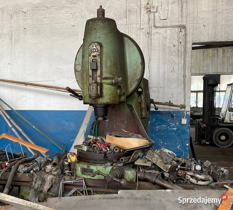 FREZARKA PIONOWA duża TOS stół obrotowy Wola Murowana