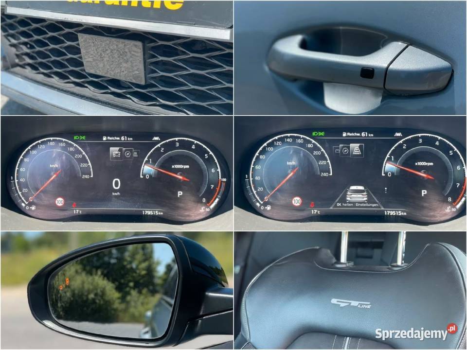 Kia Ceed 15 TGDI DCT7 OPF GT Line nieuszkodzony Cee'd GT Wrocław