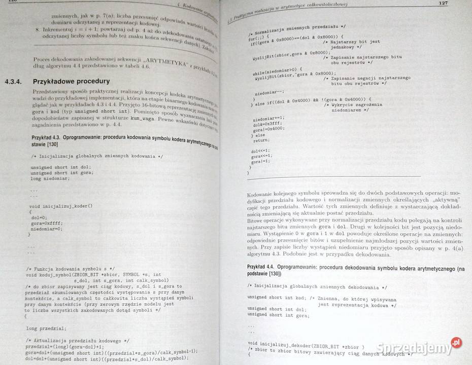 Kompresja danych Artur Przelaskowski Pozostałe Chełm sprzedam