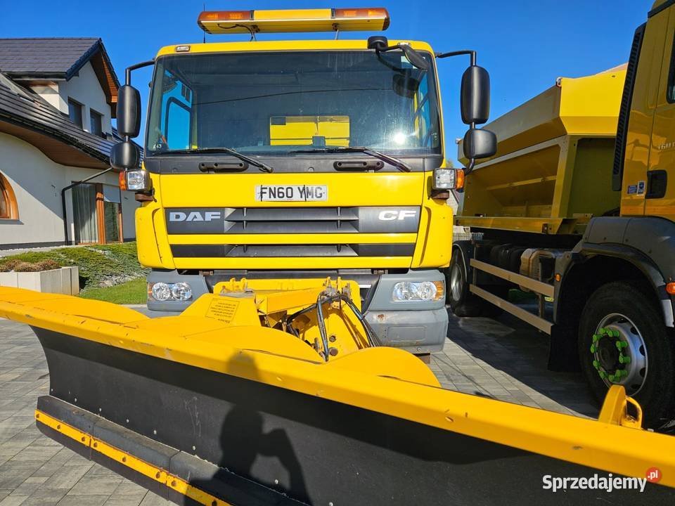 DAF CF 75310 Specjalny Piaskarka Solarka ECON 9m Specjalne podkarpackie Ropczyce