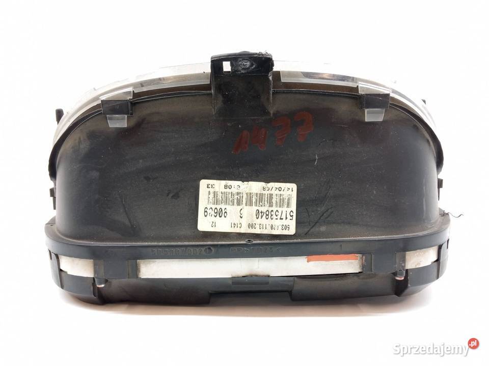 LICZNIK EU 51758840 16 B Fiat Doblo I 20002010