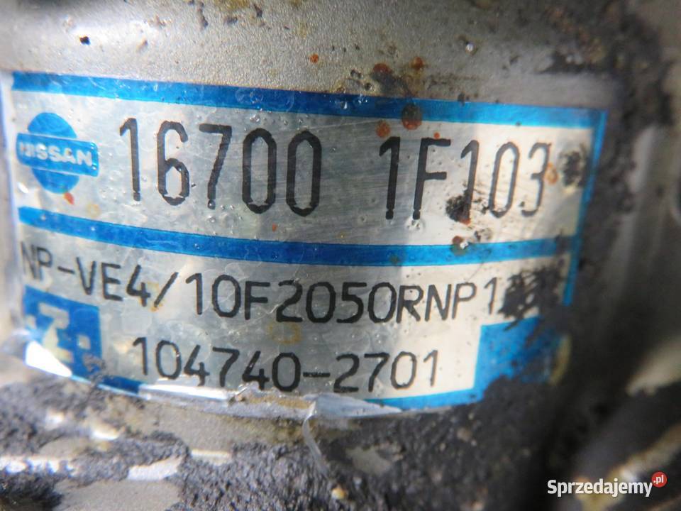 SILNIK SKRZYNIA NISSAN TERRANO II 27 TD TD27B