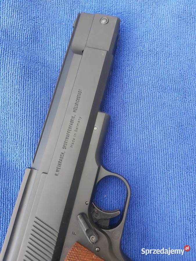 Pistolet wiatrówka Weihrauch HW45 45mm 2 naciągi Sporty strzeleckie i myślistwo Wschowa