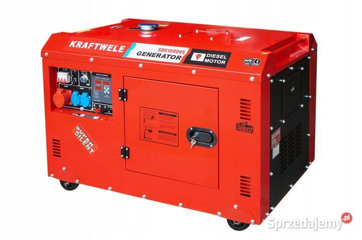 AGREGAT GENERATOR PRĄDOTWÓRCZY 16 kVA PRZYCZEPA Ząbkowice Śląskie
