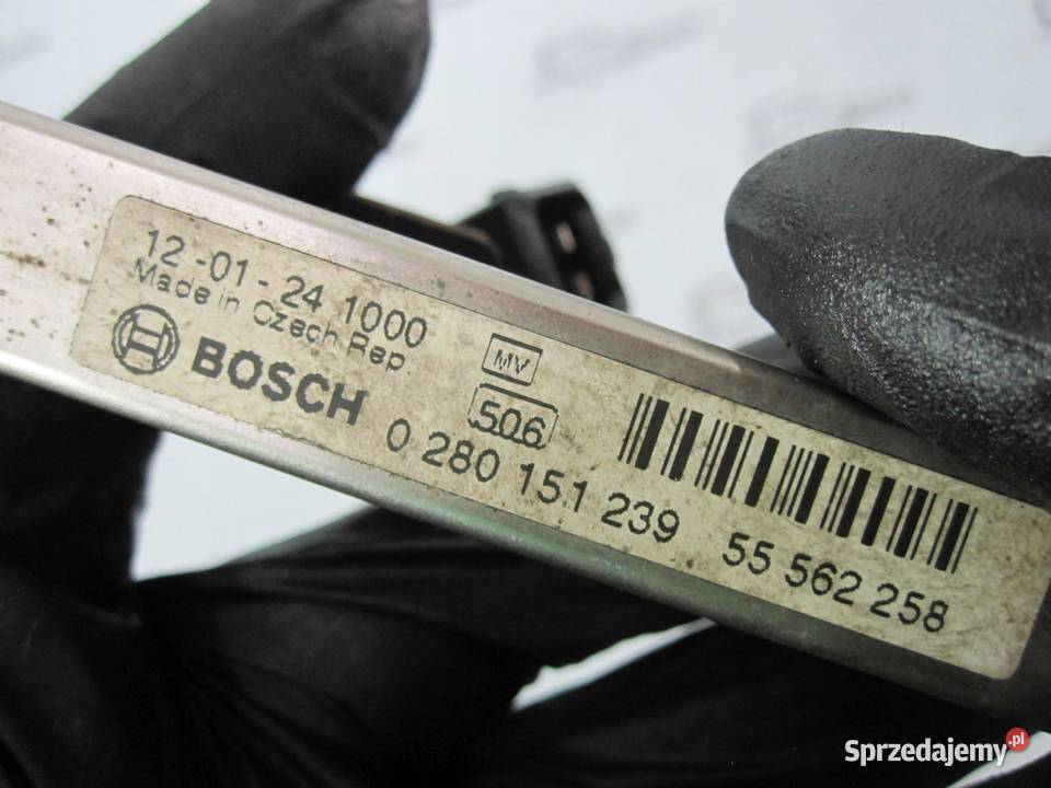 Opel Corsa 12 16V A12XER 85 listwa wtryskowa osobowe Układ paliwowy