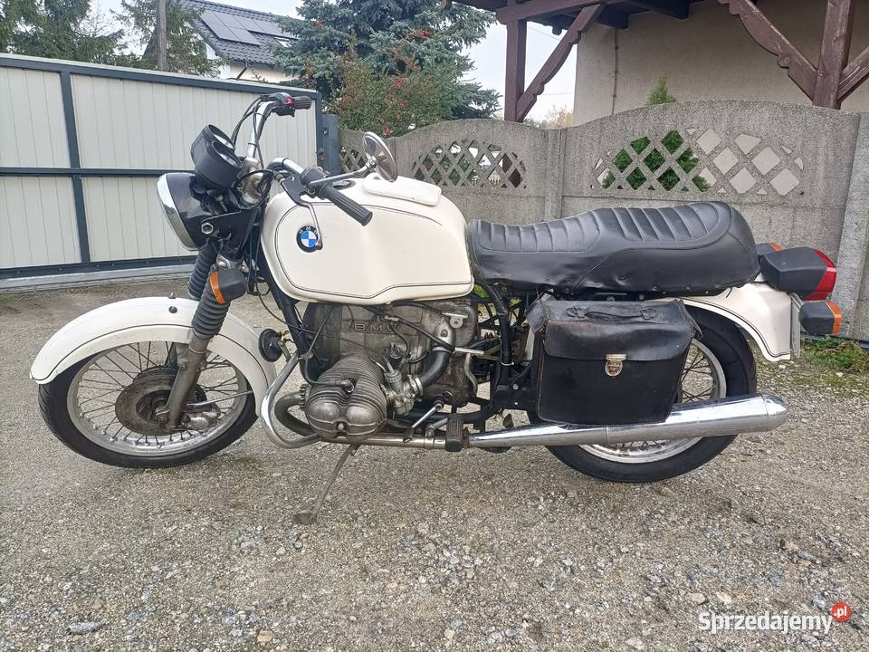 BMW R607 wrsja Policyjna zarejestrowana w kraju kujawsko-pomorskie Padniewko
