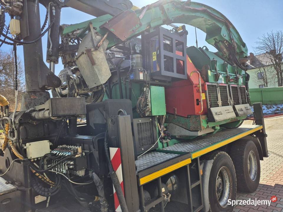 Rębak MUS Terminator WT 10 NMV na MAN TGS 2644 Jordanów