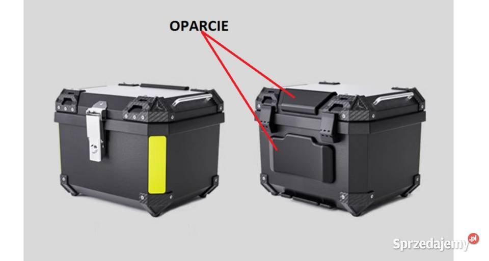 KUFER BAGAŻOWY CENTRALNY CZARNY 45 L Z Sosnowiec