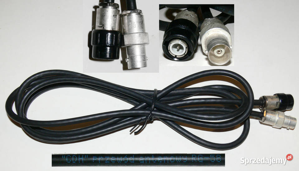 kabel RG58 WTYK BNC50 GNIAZDO BNC50 długość 1m zachodniopomorskie