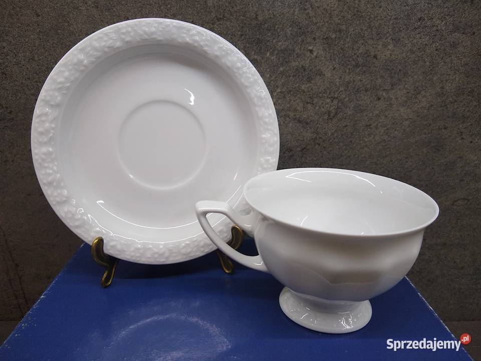 Filiżanka spodek Rosenthal Biała Maria Classic Kalisz sprzedam