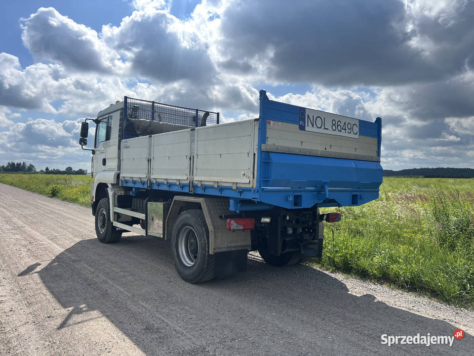 MAN TGA Specjalny Wywrotka 4x4 Laweta Specjalne Olsztyn