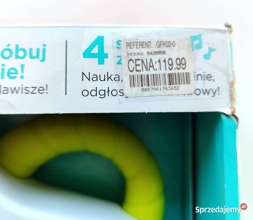 Pianinko Malucha zabawka interaktywna Fisher śląskie Katowice