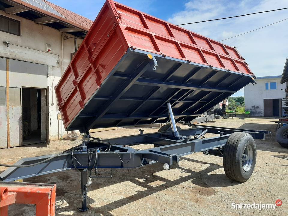 przyczepa wywrotka wywrotka jednoosiowa 35 15 t nieuszkodzony podlaskie Trzcianne