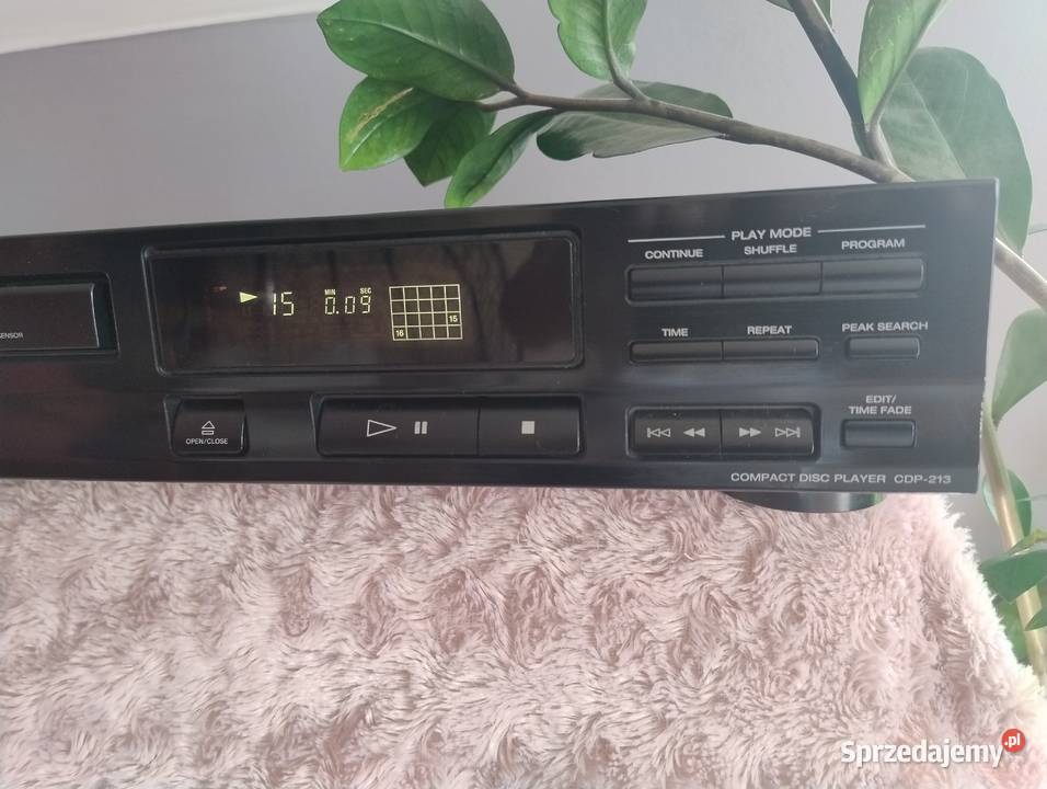 Odtwarzacz CD Sony cdp 209 Trzebuska