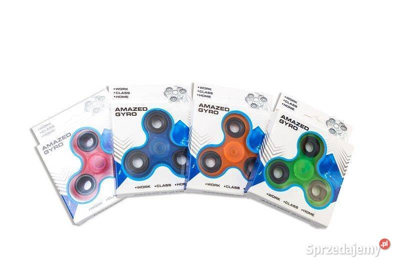 Fidget spinner fluorescencyjny 75 różne kolory Poznań sprzedam