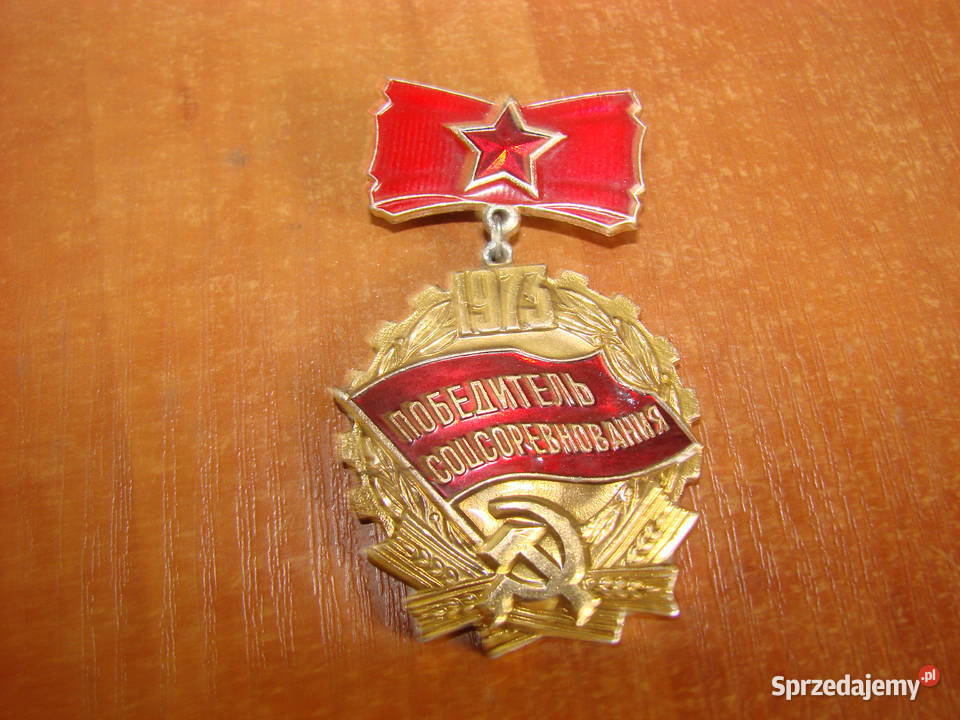 odznaka CCCP 1973 pomorskie Pruszcz Gdański sprzedam