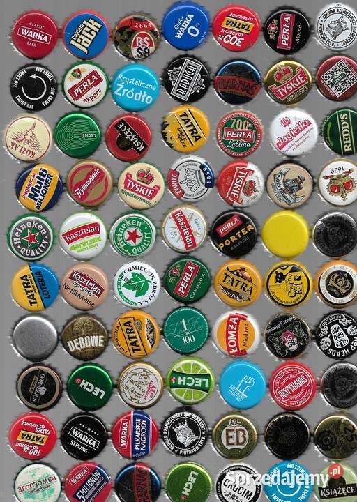 Kapsle polskie z piwa i napojów KPN 13 Puławy