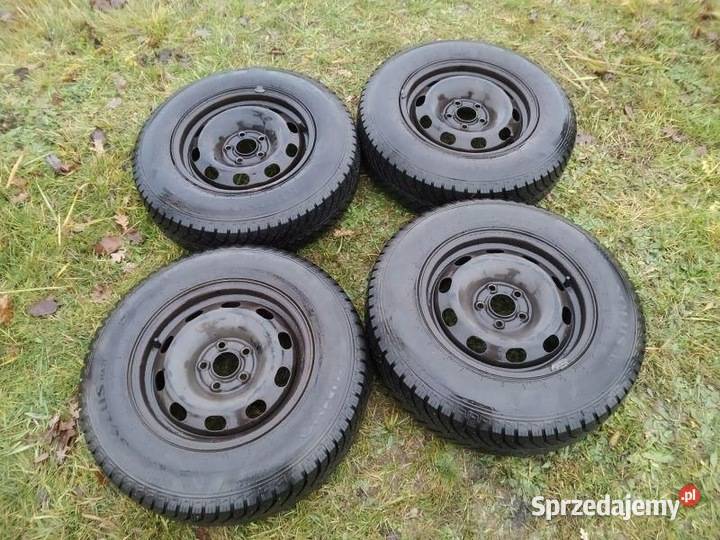 Opony 5x100 zimowe Dębica z felgami 14 Samochodowe Lublin