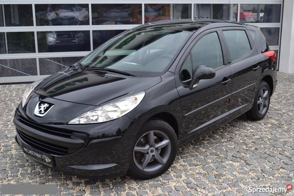 Do sprzedania Peugeot 207 SW czarny Nowa Wieś Rzeczna