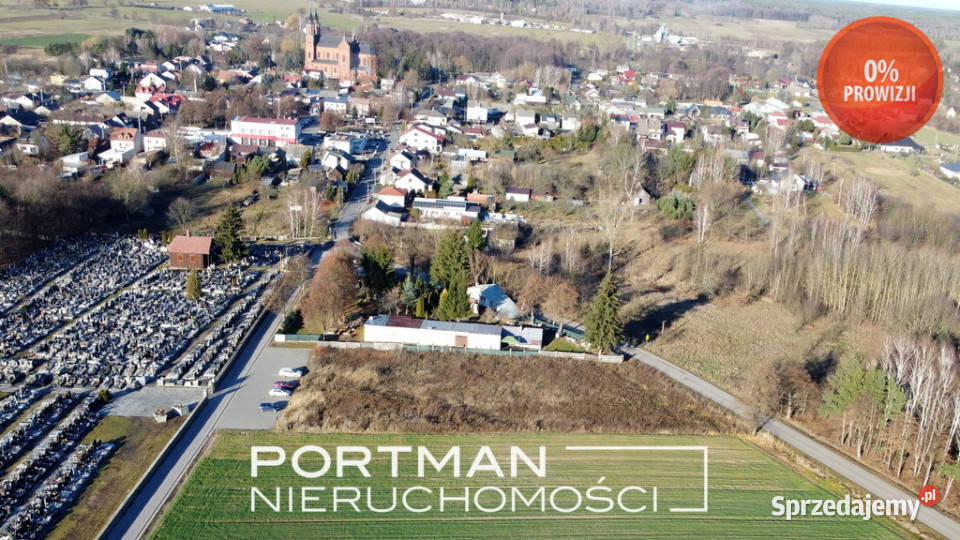 USŁUGI PRODUKCJA MAGAZYNY Osieck sprzedam