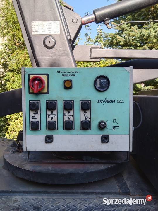 Podnośnik koszowy zwyżka elektryczna SKYHIGH Brzesko