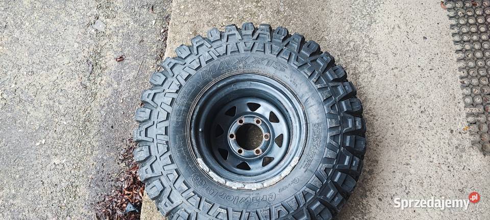 KOŁA NISSAN PATROL z oponami maxxis 35x125