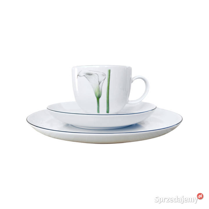 Zestaw śniadaniowy trio Seltmann Weiden Niemcy Warszawa