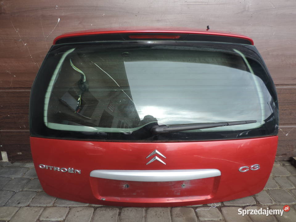 KLAPA TYŁ BAGAŻNIKA SZYBA CITROEN C3 I EKQD małopolskie