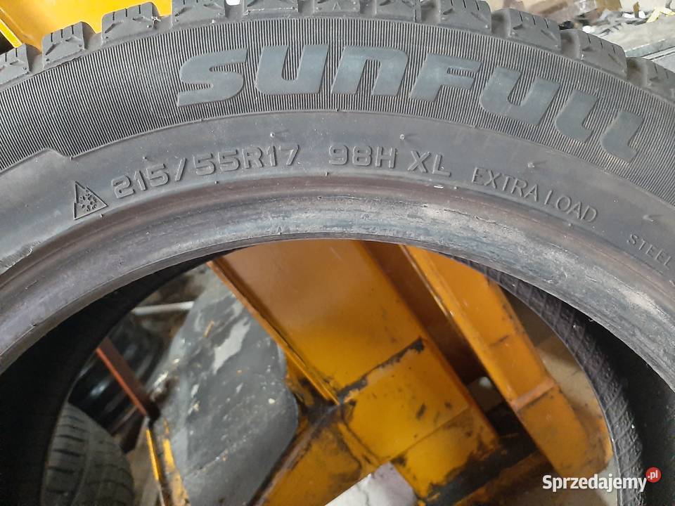Opony zimowe 21555 R17 komplet outside komplet łódzkie Łowicz