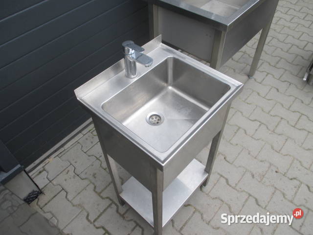 Zlew Gastronomiczny 1 Komorowy Z Półką 454085 Ostrów Wielkopolski sprzedam