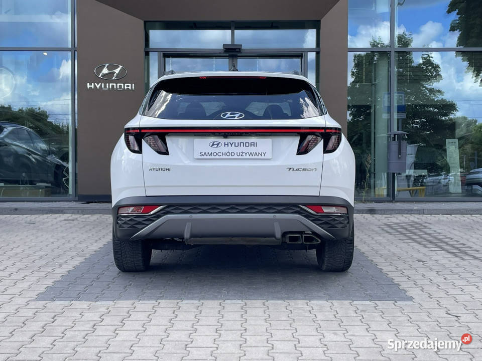 Hyundai Tucson 16TGDI 150 48V 2WD 7DCT Executive światła do jazdy dziennej Piotrków Trybunalski