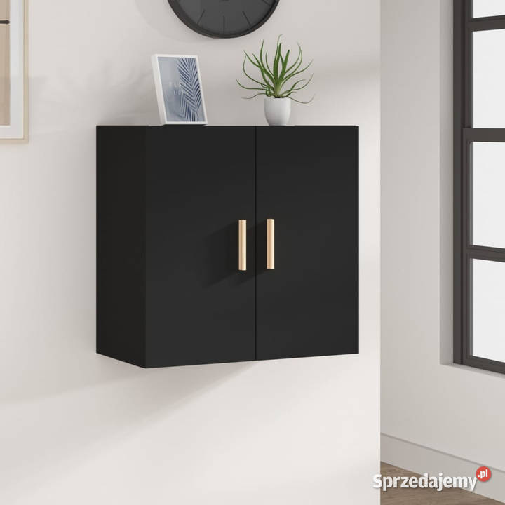 Szafka wisząca czarna 60x30x60 materiał Pozostałe sprzedam