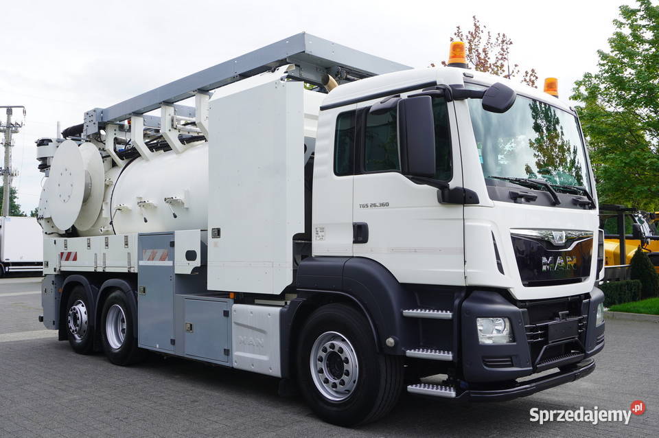MAN TGS 26360 E6 Zabudowa WUKO Rivard 18 m3 130 tempomat małopolskie Kraków