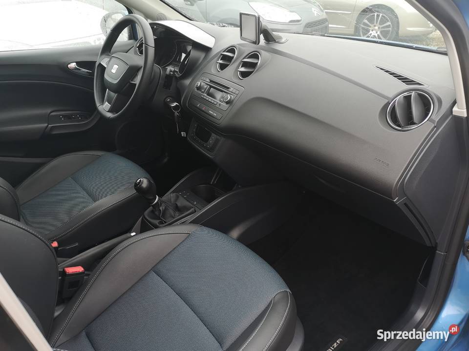 Komis Markol Zaprasza Seat Ibiza IV Benzyna welurowa tapicerka Toruń