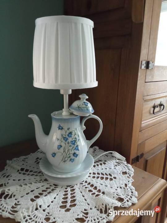 Lampy stołowe z porcelany i ceramiki sprzedam