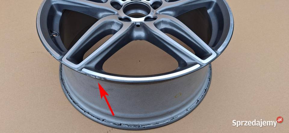 MERCEDES AKLASA W176 CLA AMG FELGA ALUFELGA 18 Samochodowe Bieleń