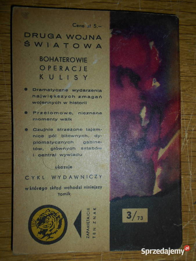 Żółty Tygrys Bestia wychodzi z mroku 373 Parczew