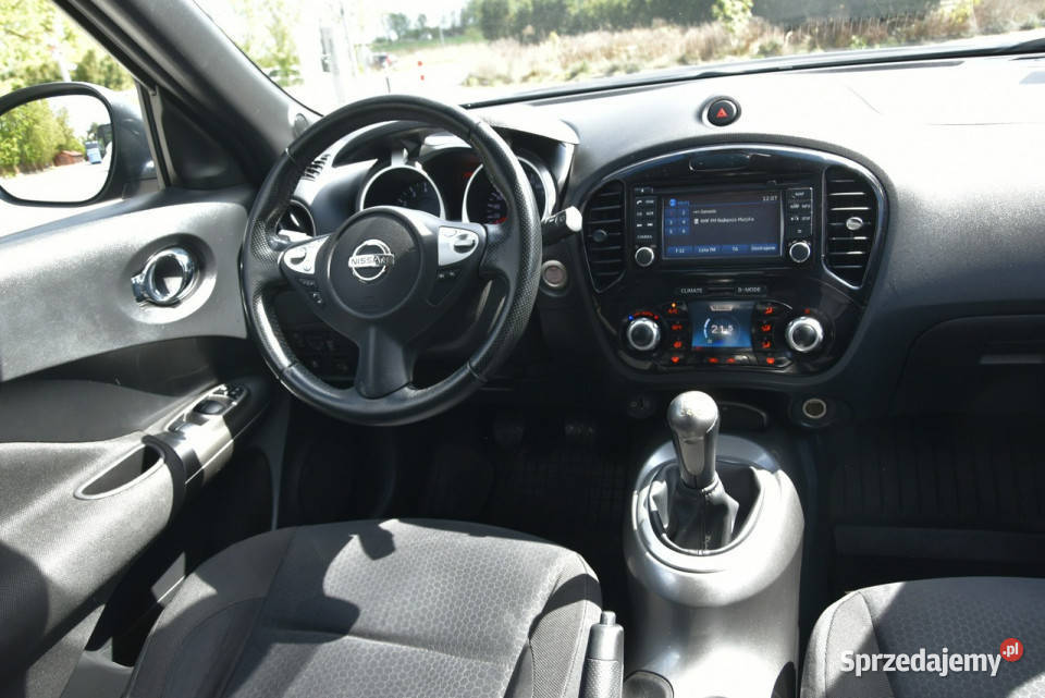 Nissan Juke 16 BENZYNA 117 Manual GAZ 2013r elektryczne lusterka Kampinos