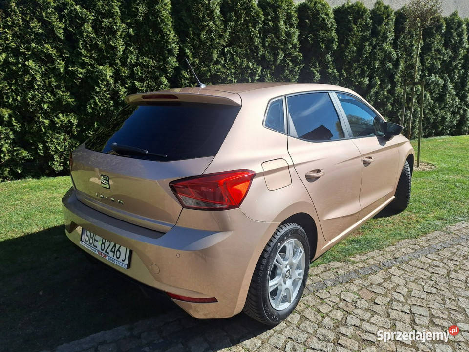 Seat Ibiza 10 MPI Reference Fast Lane V 2017 przyciemniane szyby śląskie Siewierz