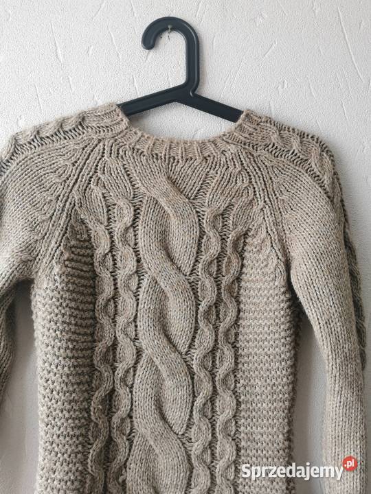 Brązowy sweter małopolskie Kraków