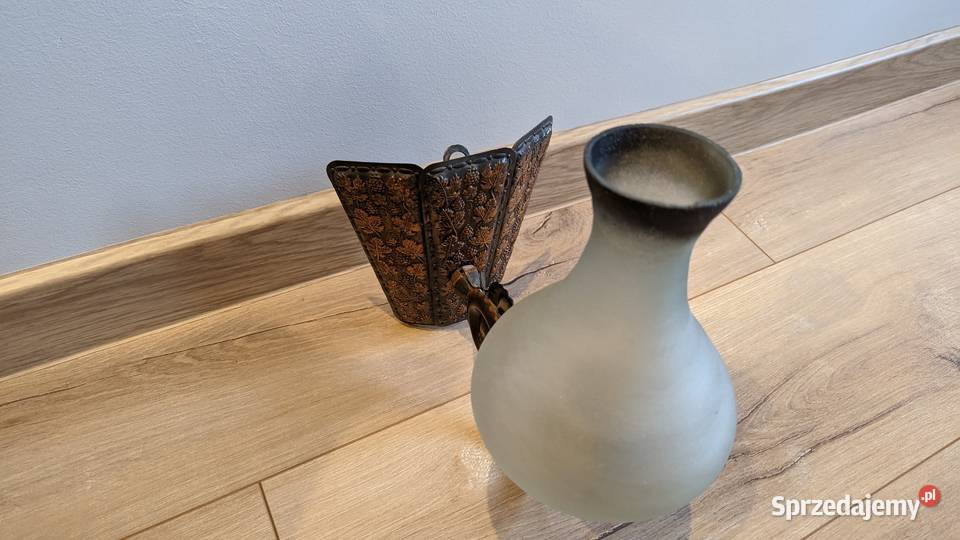 Kinkiet ręcznie robiony barwy miedzianej Łódź