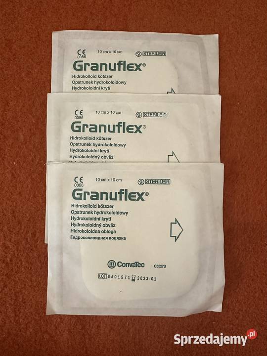 Granuflex 10cmx10 3 sztuki Zabrze